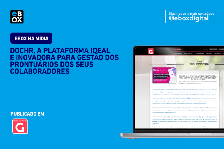 Artigo “Dochr, a plataforma ideal” publicado no portal Grupo Gestão RH